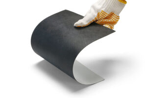 CFRT Sheets with Black Non-woven Fabrics